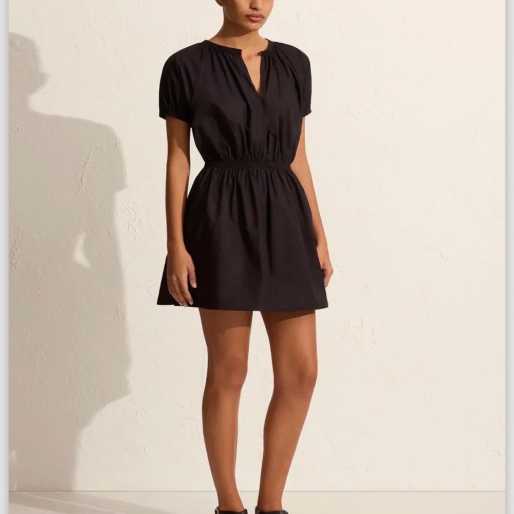 Matteau Black Mini Dress